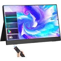 ZEUSLAP Portable Monitor Ultrathin 15.6inch touch/non touch 1080P FHD HDR IPS USBC for laptop phone