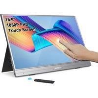 ZEUSLAP 15.6inch FHD Touching IPS Portable Monitor for Phone DEX, NS, PS4, PS5, Xbox, SteamDeck, Laptop, PC Second Screen