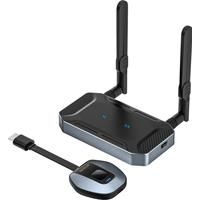 50Meters 5G 4K Ultra HD Transmission Wireless HD Transmitter and Receiver Kit Multidevice mirroring