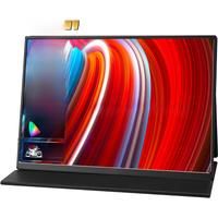 ZEUSLAP 16" Portable Monitor 100%sRGB 1200P IPS Screen Travel Gaming Computer Display for Steam Deck