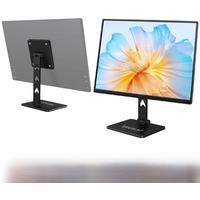 ZEUSLAP Rotating Portable Monitor Desk Metal Stand Holder For VESA Mount monitor