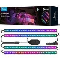 Govee RGBIC Interior Car Lights Eclairage intelligent par bande Transparent Bluetooth