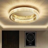 Luxury Villa Dining Living Room Crystal Ceiling Lamp Nordic Modern Ceiling Chandelier Home