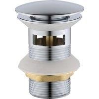 Vurtu Barkway Basin Waste Chrome 32Mm Diameter Slotted Clicker 111111
