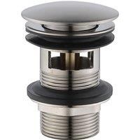 Barkway Basin Waste Slotted Brushed Nickel
