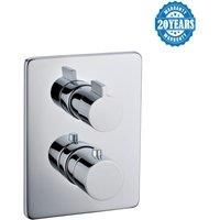 Vurtu Hunsdon 2 Way Concealed Thermostatic Shower Valve 200 h X 150 w Chrome 813700-2