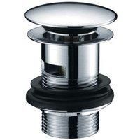 Vurtu Barkway V1 Basin Waste 32Mm Diameter Slotted Clicker Chrome 978307
