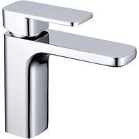 Vurtu Barkway High Basin Mixer 1 4 Turn Single Lever Ceramic Disc High Low Water Pressure 293 h X 42 w Chrome Vp691104