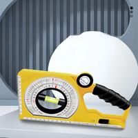 High Precision Angle Slope Measuring Instrument Magnetic Level Bubble Inclinometer Protractor Angle