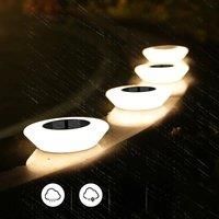 4PCS Solar Lights, Landscape Buried Light, Garden Super Bright Lawn Lamp, Outdoor Waterproof