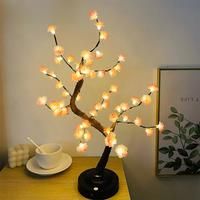 LED Light Tree, Rose Tree Light, Warm White, Adjustable Branches,LED Tree Lamp, Decorative Tree,