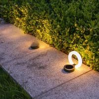 1/4Pack Solar Outdoor Lights,LED Waterproof Atmosphere Light,Warm white lamp,for Garden Fence Buried