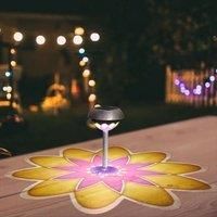 Outdoor Waterproof Solar Lights,Led Projection Lamp,Landscape Lighting,for