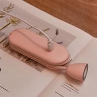 LED Neck Reading Light,Book Light In Bed,Adjustable Brightness Desk Lamp,Bendable Arms for
