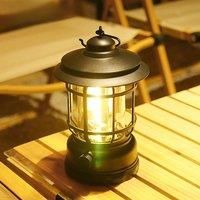 Portable Camping Lantern Outdoor Vintage Candle Handheld Atmosphere Light Tent Lights Tent Vintage