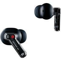 Nothing Ear wireless ear buds with Hi-Res Audio, Smart Active Noise Cancelling, Advanced equalizer and up to 40.5 hours of listening time - Black