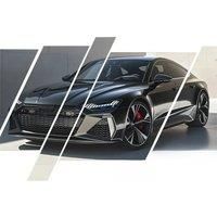 Luxury car alloy model, unique decorations for car center console, exquisite desktop ornaments, fun