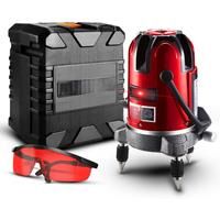 DEKO LL57/LL58 RED 5 Lines 6 Points Vertical&Horizontal Laser Lines Self-leveling Laser Level 360