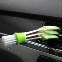 Car Air Conditioning Outlet Cleaning Brush Dust Remover Auto Dusting Blinds Keyboard Cleaner Car