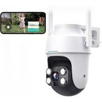 Botslab 2.5K4MP HD Outdoor Camera Wireless PTZ Smart Home Wi-Fi Camera CCTV Night Vision Siren and
