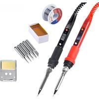 JCD Electric Soldering Iron 80W LCD Digital Display Adjustable temperature soldering iron tips