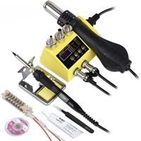 JCD 750W SMD 2 In 1 Soldering Station Led Digital Welding Rework Station For Cellphone BGA PCB