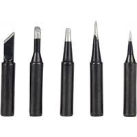 JCD Soldering Iron Tips black Pure Copper Soldering Tip 5pcs/set 900M-T Lead-free Welding Solder