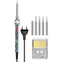JCD 100W New Electric Soldering Iron P907 110V 220V Adjustable Temperature LCD Digital Display With