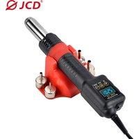 JCD 750W Micro Heat Gun Rework Soldering Air Station LCD Digital Hair Dryer 220V 110V For BGA SMD Hot Air Soldering Tools 8208