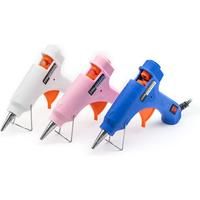 20W Hot Melt Glue Gun With 7MM Transparent Glue Stick Mini Gun Home Electric Heat Temperature Gun