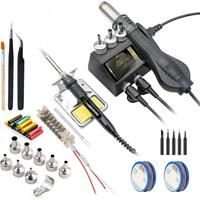 JCD 8898Max Soldering Station 750W 2 in 1 Soldering Iron Hot Air Gun Rework Welding Station Set For