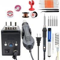 JCD Hot Air Gun 858D BGA Rework Soldering Station Heat Gun 220V 700W Hair Dryer For Soldering SMD