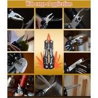 Outdoor Multitool Camping Portable Stainless Steel Edc Folding Multifunction Tools Emergency survival Knife Pliers