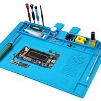 450x300mm High Temperature Resistant Silicone Pad ESD Anti-Static Welding Mat for Mobile Phone