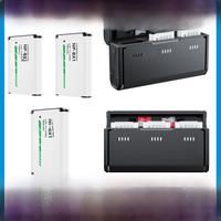 TELESIN For SONY NP-BX1 Battery 3 Way Fast Charger Box For Sony FDR-X3000R ZV-1 RX100 M7 AS300 HX400
