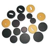 50pcs 125KHz ID TK4100 read only PPS tags RFID smart passive cards diameter 26mm with holes Laundry