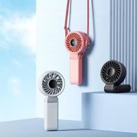 JISULIFE Portable Handheld Fan with LED Display,5 Speeds,5000mAh,150Folded,3-IN-1 Hand/Desk/Neck