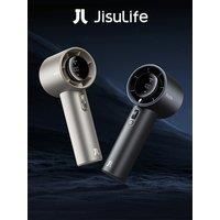 JISULIFE New Upgrade Portable Fan Pro1S 2025,100 Levels,LED Display,5000mAh Rechargeable,Travel Essentials,Personal Handheld Fan
