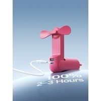 JISULIFE New Color Series F8 Portable Handheld Mini Fan 3 IN 1 USB Rechargeable with Power Bank, Flashlight, Pocket Design Fan