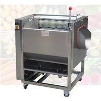 Brush Roller Washing Peeling Cleaning Carrot Cassava Potato Turmeric Ginger Washing Peeling Machine