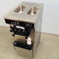 Commercial Ice Cream Machine Yield 1000W Single Flavor Countertop Soft Serve Ice Cream Maker With