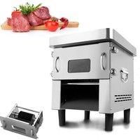 Thickness 2.5/3.5/7/10/20mm Electric Meat Cutter Machine Automatic Meat Slicer Meat Grinder Slicer
