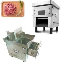 Stainless Steel Meat Cutter Commercial Desktop Slicer Fully Automatic 220V 850W Vegetable Cutter