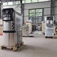 Soft Serve Ice Cream Machine- Mix It In Ice Cream Maker for Frozen Yogurt, Sorbet, Gelato, Drinks