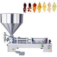 220V 110V Commercial Paste Filling Machine Honey Peanut Butter Tomato Sauce Cream Quantitative