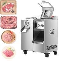2200W Commercial Electric Meat Grinder Slicer 300Kg/H Stainless Steel Meat Mincer Sausage Maker
