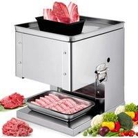 New Electric Meat Slicer, Commercial Household Meat Slicer, Automatic Meat Slicer And Shredded
