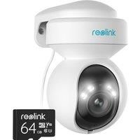 Reolink 5Mp Outdoor Wi-Fi Ptz Auto-Track Cam + 64Gb Sd Card