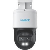 Reolink TrackMix Auto PTZ PoE AI White Wired 4K Indoor & Outdoor Smart Wired CCTV Security Camera (857VE)