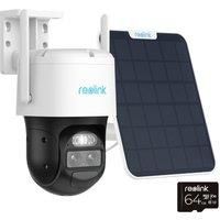 Reolink Trackmix 2K Wifi Battery & Solar Kit +64Gb Sd Card